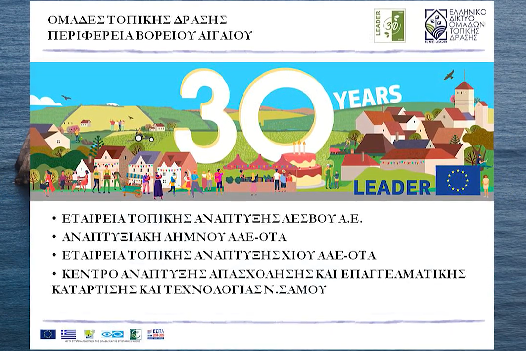 2021-12-03 13_51_05-30 χρόνια LEADER, ΟΜΑΔΕΣ ΤΟΠΙΚΗΣ ΔΡΑΣΗΣ ΒΟΡΕΙΟΥ ΑΙΓΑΙΟΥ, ΕΤΑΛ – ΑΝΕΛ – ΕΤΑΧ – ΚΑ